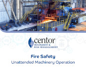 Fire Safety Unattended Machinery